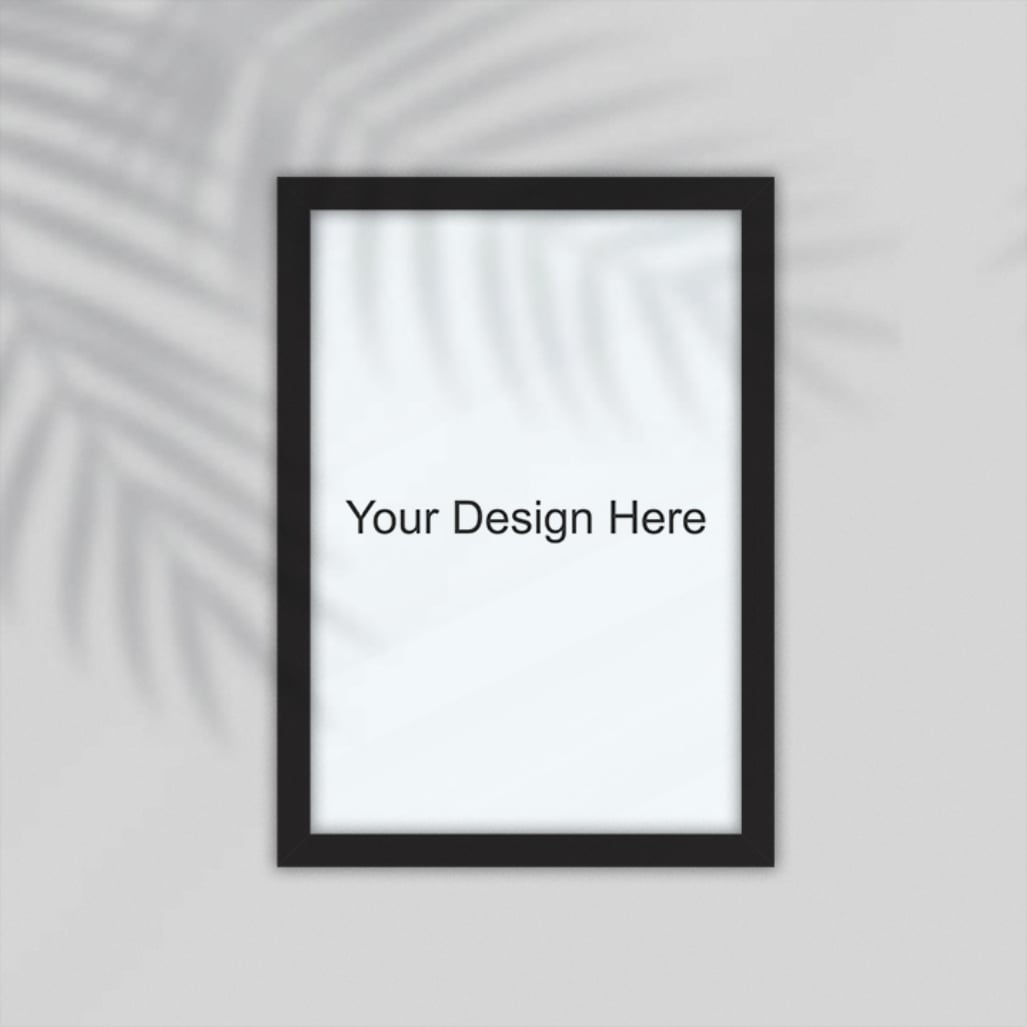 Black Framed Poster