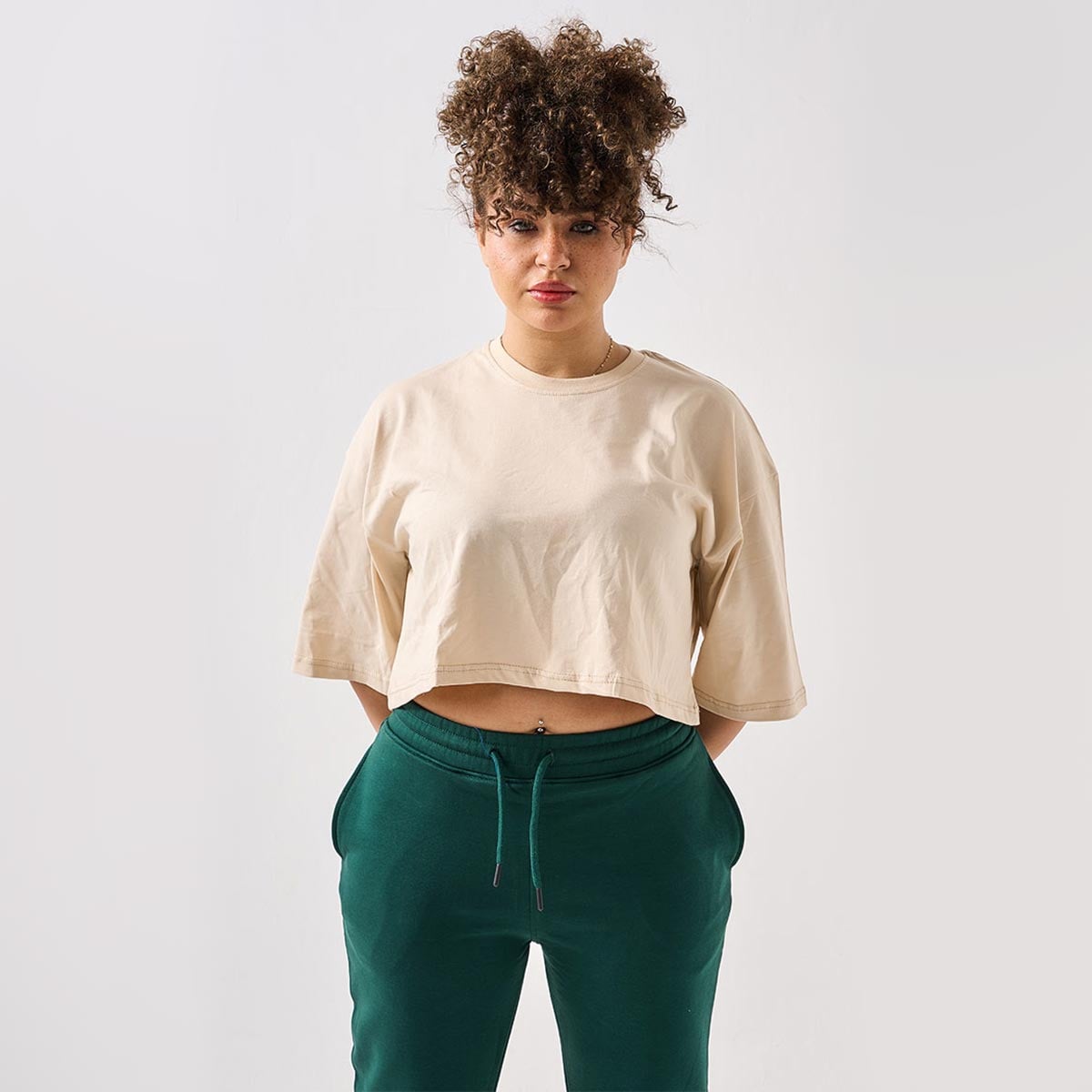 Cropped Oversized T-Shirt