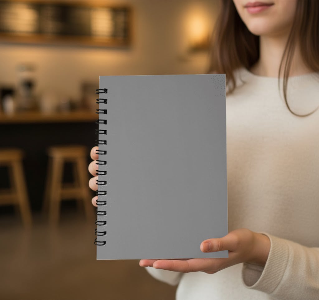Hardcover Notebook - Blank Creamy