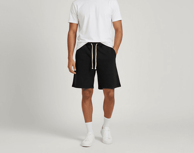 Oversized Sweatshorts Black
